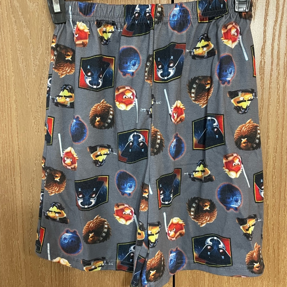Kids Angry Birds Star Wars Pajama Shorts